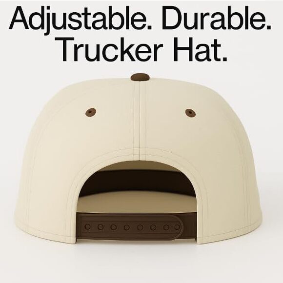 6943 Vintage Trucker Hat Western Trucker Hats Men Women Trendy Snapback - Picture 4 of 7